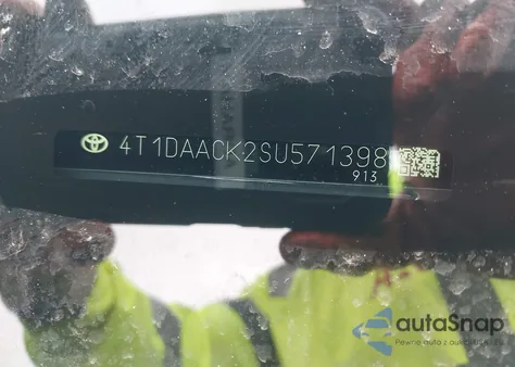 2025 Toyota Camry Se из США, поврежденный, VIN 4T1DAACK2SU571398